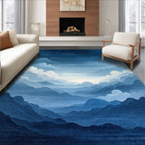 Artistic Ethereal Swirl Composition(Blue)