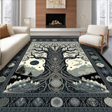 Gothic Natural Tree Motif(Gray)