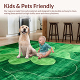 Elegant Olive Green Abstract Design(Green)