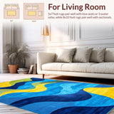 Elegant Colorful Mosaic Design(Blue)