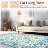 Chic Retro Bird Patterned Accent(White)