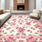 Delicate Watercolor Bloom Motif(Pink)