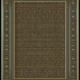 Bold Black Modern Symmetry(Black)