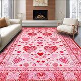 Elegant Festive Heart Arrangement(Red)