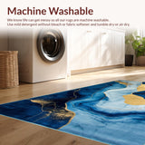 Modern Artistic Swirl Design(Blue)