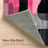 Chic Modern Geometric Wave Design(Black)