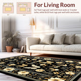 Luxurious Dark Entomological Art(Black)