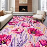 Vibrant Tulip Floral Aesthetic(Pink)