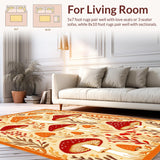 Funky Playful Nature Motif(Beige)