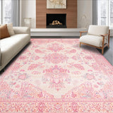 Charming Blush Floral Motif(Pink)
