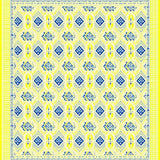 Radiant Colorful Trellis Design(Yellow)