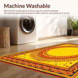 Eclectic Kaleidoscope Sunburst(Yellow)