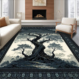 Luxurious Black and Grey Tapestry(Gray)
