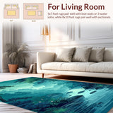 Enchanting Illustrated Waterway Theme(Green)