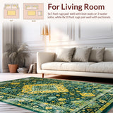 Lively Colorful Medallion Elements(Blue)