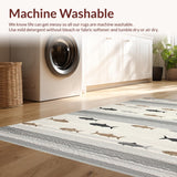 Chic Textured Coastal Scene Design(Gray)