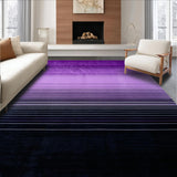 Ultra Soft Area Rug, Non Slip, Stain Resistant, Washable Area Rugs for Living Room, Bedroom, Abstract Gradient Ombre Aesthetic(Purple)