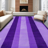 Ultra Soft Area Rug, Non Slip, Stain Resistant, Washable Area Rugs for Living Room, Bedroom, Whimsical Purple Plush Delight(Purple)