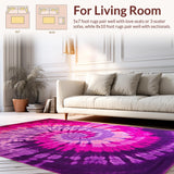 Charming Pink Purple Abstract Blend(Pink)