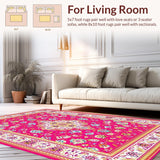 Luxe Pink Toned Geometric Motif(Pink)
