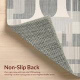 Artful Cream and White Contrast(Beige)