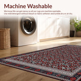 Chic Vintage Lattice Artistry(Red)