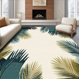 Ultra Soft Area Rug, Non Slip, Stain Resistant, Washable Area Rugs for Living Room, Bedroom, Luxurious Gray and White Geometric Art(Beige)
