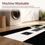 Rustic Black and White Cow(Black)