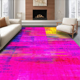 Bold Abstract Expressionist Vibe(Pink)