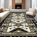 Elegant Ethnic Geometric Motif(Gray)