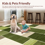 Elegant Modern Tiled Geometry(Green)