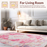 Gently Worn Timeless Geometric Style(Pink)