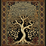 Celtic Inspired Earthy Tones(Black)