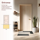 Chic Solid Color Shag Design(Beige)