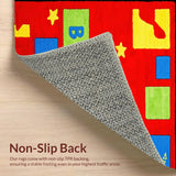 Lively Multicolor Learning Design(Red)