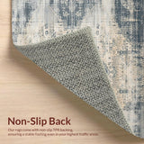 Elegant Distressed Striped Design(Beige)