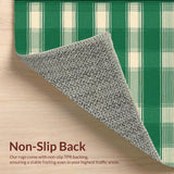 Elegant Fuzzy Checkerboard(Green)