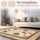 Eclectic Pastel Geometric Shapes(Beige)