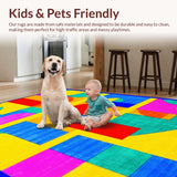 Lively Graphic Letter Arrangement(Blue)