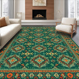 Abstract Armenian Motif Aesthetic(Green)
