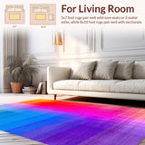 Lively Modern Rainbow Aesthetic(Blue)