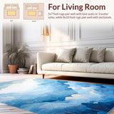 Calming Light Tone Swirl(Blue)