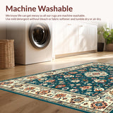 Artistic Teal and Orange Motif(Blue)