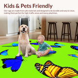 Joyful Cheerful Butterfly Graphic Style(Blue)