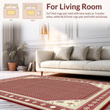 Chic Transitional Textured Design(Red)