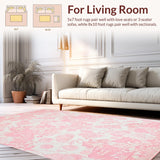 Joyful Playful Floral Accent(Pink)