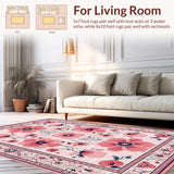 Modern Vibrant Floral Flourish(Pink)