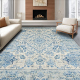Elegant Pastel Geometric Accent(Blue)