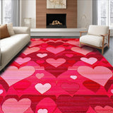 Playful Contemporary Heart Design(Red)