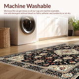 Vibrant Abstract Leafy Design(Black)